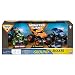 Monster Jam, Ground Shaker 3 Pack (Grave Digger, El Toro Loco and Blue Thunder), 1:64 Scale Die-Cast Vehicles