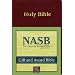 New American Standard Gift & Award Bible; Burgundy Imitation Leather