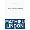 Ce qu'aimer veut dire