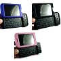 Premium Rubberized Coated Hard Cover Protector Case for T-Mobile HTC G1 Google Android (Choose from Blue on Black, Black on Black, Pink on White)