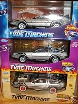 Welly Back To The Future III Delorean Time Machine Scale 1:24