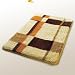 Naomi - [Checker] Wool Throw Rugs (17.7 by 25.6 inches)