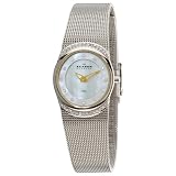 Skagen Women's 686XSGSC Steel Mother-Of-Pearl Swarovski Crystal Dial and Bezel Watch