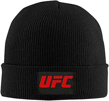 JACOBO Unisex UFC Competition Beanies Black