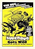 Superbug Goes Wild - Movie Poster / Print -- Custom Framing Available