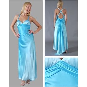 Turquoise Evening Gown from Dina Bar-el
