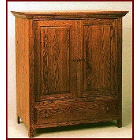 Deluxe Maple Entertainment Center