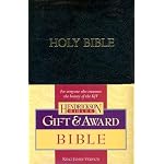 The Holy Bible: King James Version, Black, Imitation Leather, Gift & Award (Bible Kjv) book cover