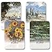 Eueasy Laurel Claude Monet - Set of 12 Assorted Adhesive Bookplates