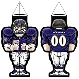 Baltimore Ravens Official Logo Player Windsock