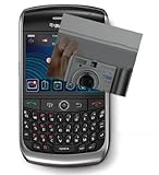 Amzer Mirror Screen Protector with Cleaning Cloth for BlackBerry Bold 9000