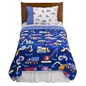 Olive Kids Under Construction Comforter - Blue