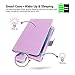 iPad Mini 2 Case, iPad Mini 3 Case Cover, iPad Mini Case, Cambond Slim Fit Auto Sleep/Wake Flip Case Cover with Card Slots and Stylus Holder, Protective Premium PU Leather (Light Purple)