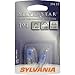 Sylvania 194 ST SilverStar High Performance Halogen Miniature Lamp, (Pack of 2)