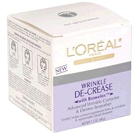 L'Oreal Dermo-Expertise Wrinkle De-Crease with Boswelox Advanced Wrinkle Corrector & Dermo Smoother 50ml/1.7oz