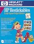 Hewlett Packard C6823A Restickables Large Square Stickers