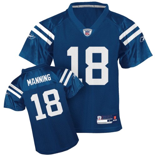 Reebok Indianapolis Colts Peyton Manning Boys (4-7) Replica Jersey Kids 7 Large