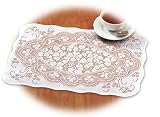 Set of Four Shamrock Lace Placemats