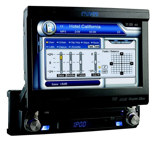 Phase Linear UV8 MultiMedia Receiver with 7-Inch Touch Screen (Black) under The Car toys Store