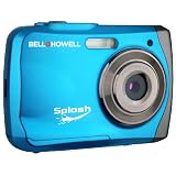Bell+Howell Splash WP7 12 MP Waterproof Digital Camera Blue