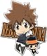 家庭教師ヒットマンREBORN! ピンバッジ2個セット リボーン&ツナ/ボンゴレI世