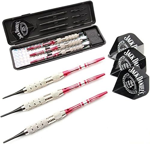 Clansan Soft Tip Darts,18 Grams of Copper Needle Dart Hard Darts Game Level Fly the Suit