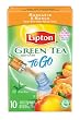 Lipton Green Tea To Go, Mandarin and Mango, 10-Count Boxes (Pack of 12)