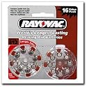 Rayovac Size 312 Hearing Aid Batteries - 16-pk.