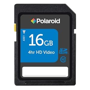 Polaroid 16 Gb Sdhc Flash Memory Card P-sdhc16g10-efpol