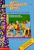 Review Rebound by Sagebrush  / Don't Give Up, Mallory (Baby-Sitters Club)