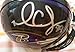 Ray Rice & Mark Clayton autographed Baltimore Ravens mini helmet