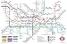 London Underground (Map) Art Poster Print - 24" X 36"