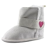 Luvable Friends Baby Booties ベビー 米国 6-12 Months ホワイト メアリージェーンズ [並行輸入品]