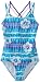 Laguna Girls 7-16 Dream On 1 Piece Swimsuit, Blue, 10