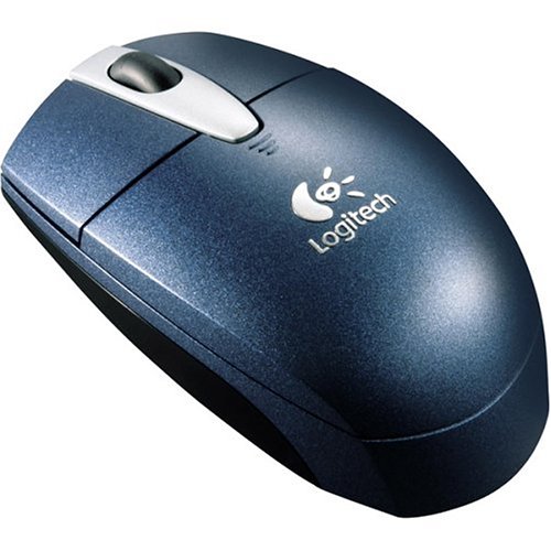 Logitech Cordless Optical Mouse for Notebooks (Blue)