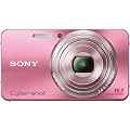 Sony DSC-W570P Digitalkamera (16 Megapixel, 5-fach opt. Zoom, 6,9 cm (2,7 Zoll) Display, bildstabilisiert) pink