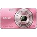 Sony DSC-W570P Digitalkamera (16 Megapixel, 5-fach opt. Zoom, 6,9 cm (2,7 Zoll) Display, bildstabilisiert) pink