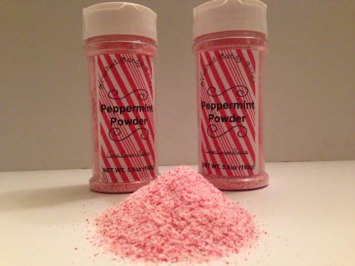Crushed Peppermint Candy Cane Powder, Two 5.8 oz bottles Add to Coffee, Hot Chocolate, Sprinkle on top of whip Creme, Use on Cookies, Cakes, Cake pops, Ice Cream, Gingerbread Houses, as a topping or mix right in Perfect for Birthdays, Holidays, Christmas, Valentines Day, Easter, or any other special occasion Made in America from US Candy Canes, 2 5.8 oz shaker Corner Canyon Products