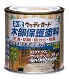 ニッペ 水性ウッディガード 0.2L ブラウンオーク
