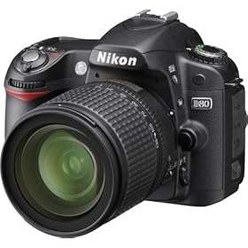 Nikon D80 Digital SLR Camera (18-135mm Lens Kit)
