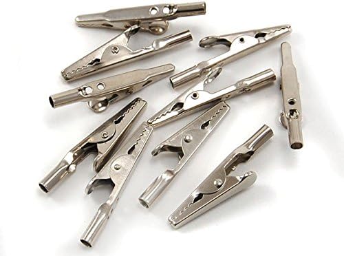 10 Pack of Metal Replacement Alligator Clips