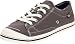 Simple Women's Take On Lace-Up Fashion Sneaker,Charcoal,7.5 M US