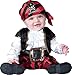 InCharacter Costumes Baby's Cap'N Stinker Pirate Costume, Black/White/Red, Large