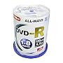 ALL-WAYS DVD-RCPRM�Ή�4.7GB1��^��p���C�h�v�����^�u��1-8�{���X�s���h���P�[�X100������ ACP8X100PW