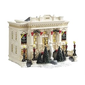 Department 56 Snow Village Snow Village Museum Of Art