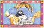 NAP'S Cat Placemat, Friends Gather Here