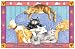NAP'S Cat Placemat, Friends Gather Here