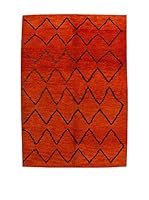 Design Community By Loomier Alfombra Ma Maroc Barber (Rojo)