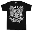 TS244 Black Label Society Skull Axes T-Shirt