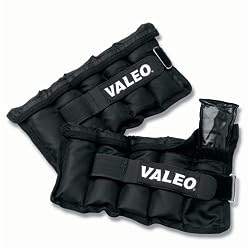 Adjustable Ankle or Wrist Weights (5 lbs) by Valeo